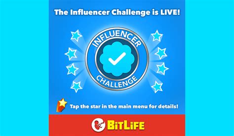 bitlife influencer|How to complete The Influencer Challenge in BitLife